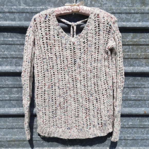 Rainbow Confetti American Eagle Sweater - Picture 12 of 12